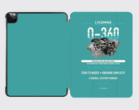Thumbnail for O-360 design on turquoise ipad tablet case
