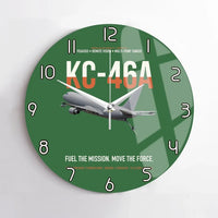 Thumbnail for KC-46A PEGASUS design on green no frame wall clock