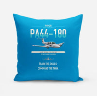 Thumbnail for Piper PA-44-180 Seminole design on turquoise pillow