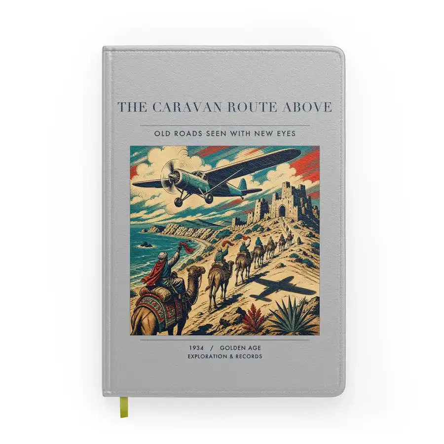 VINTAGE G4332 - The Caravan Route Above - Designed Notebooks design on lightgray