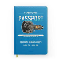 Thumbnail for PASSPORT design on turquoise notebook