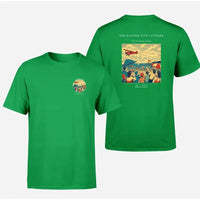 Thumbnail for VINTAGE G4472 - The Banner Tow Letters - Double-Side T-Shirt design on green double side t shirt