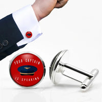 Thumbnail for Your Captain Is Speaking Cuff Links - view 9