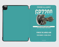 Thumbnail for GP7200 design on turquoise ipad tablet case