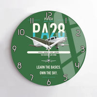 Thumbnail for Piper PA-28-181 Archer LX design on green no frame wall clock