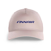 Thumbnail for Finnair Airlines logo printed on pink cap