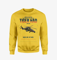 Thumbnail for Airbus Helicopters Tiger HAD design on yellow sweatshirt