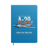 Thumbnail for A-29 Super Tucano Light Attack design on turquoise notebook