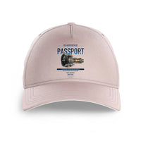 Thumbnail for PASSPORT design on pink printed hat