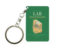 Thumbnail for Laramie Regional Airport (LAR) design on green key chain