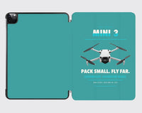 Thumbnail for DJI Mini 3 design on turquoise ipad tablet case