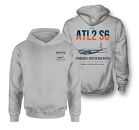 Thumbnail for Atlantique 2 Standard 6 design on light gray double-side hoodie, double-side print