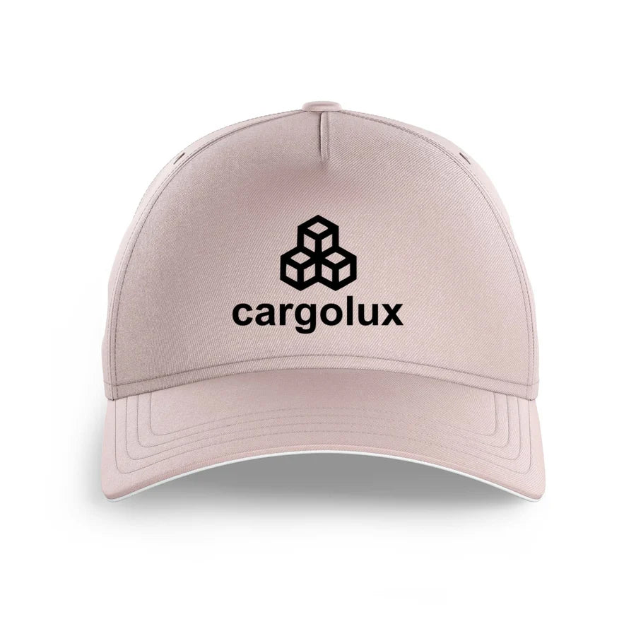 Cargolux logo printed on pink cap