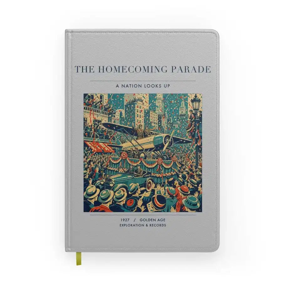 VINTAGE G4053 - The Homecoming Parade - Designed Notebooks design on lightgray