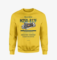 Thumbnail for M250-B17F design on yellow sweatshirt