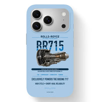 Thumbnail for BR715 Case design on light blue iphone case