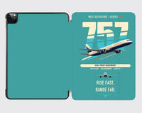 Thumbnail for Boeing 757-200 design on turquoise ipad tablet case