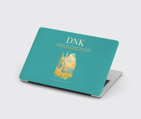 Thumbnail for Dnipropetrovsk International Airport (DNK) design on turquoise MacBook case