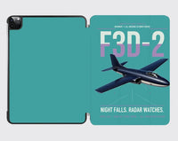 Thumbnail for F3D-2 Skyknight design on turquoise ipad tablet case