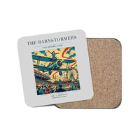 Thumbnail for The Barnstormers - Designed Coasters design on light gray 1-piece