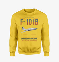 Thumbnail for F-101B Voodoo design on yellow sweatshirt