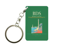 Thumbnail for Brindisi Airport (BDS) design on green key chain