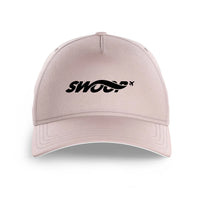 Thumbnail for Swoop Airlines logo printed on pink cap