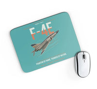 Thumbnail for F-4E Phantom II design on turquoise rectangle mouse pad