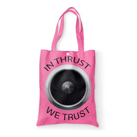 Thumbnail for Thrust We Trust Tote Bag - view 9