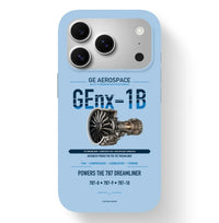 Thumbnail for GEnx-1B Case design on light blue iphone case