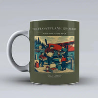 Thumbnail for VINTAGE G4286 - The Floatplane Grocery - Ceramic Mug design on greenarmy
