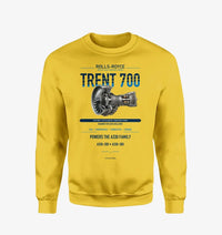 Thumbnail for TRENT 700 design on yellow sweatshirt