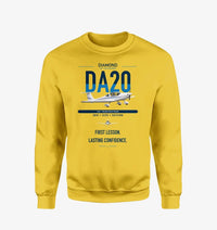 Thumbnail for Diamond DA20 design on yellow sweatshirt