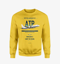 Thumbnail for British Aerospace ATP design on yellow sweatshirt