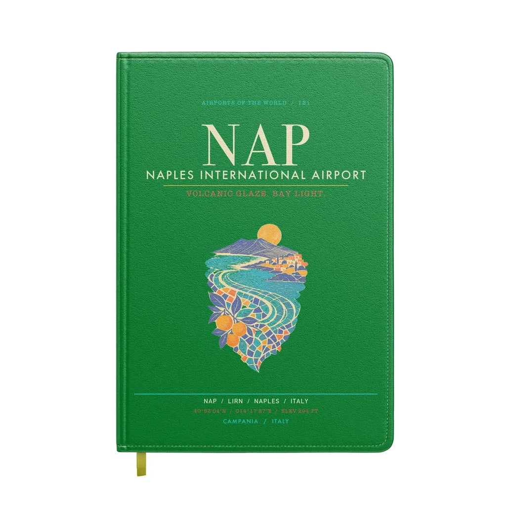 Naples International Airport NAP - Vesuvian Ceramic Current - Green