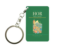 Thumbnail for Horta Airport (HOR) design on green key chain