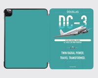Thumbnail for Douglas DC-3 design on turquoise ipad tablet case