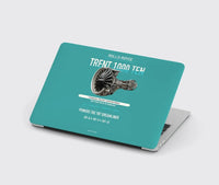 Thumbnail for TRENT 1000 TEN design on turquoise MacBook case