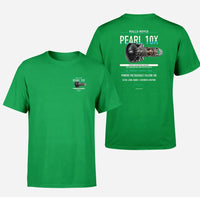 Thumbnail for PEARL 10X design on green t shirt