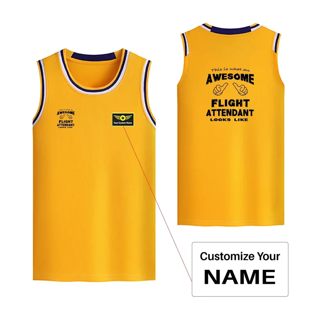 Customisable Flight Attendant Basketball Print - view 9