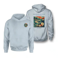 Thumbnail for VINTAGE G4078 - The Headland Light - Double-Side Hoodie design on lightblue double side