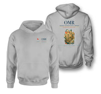 Thumbnail for Oradea International Airport (OMR) design on light gray double-side hoodie