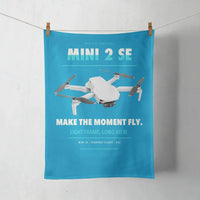 Thumbnail for DJI Mini 2 SE design on turquoise towel