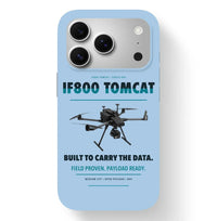 Thumbnail for Inspired Flight IF800 Tomcat Case design on light blue iphone case
