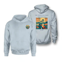 Thumbnail for VINTAGE G4429 - The Windsock Maker - Double-Side Hoodie design on lightblue double side