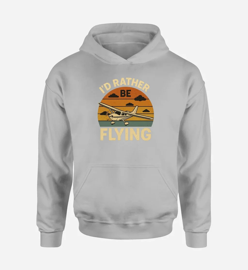I'd Rather Be Flying Hoodie - view 9