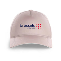 Thumbnail for Brussels Airlines logo printed on pink cap