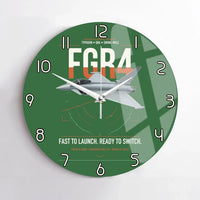 Thumbnail for Eurofighter Typhoon FGR4 design on green no frame wall clock