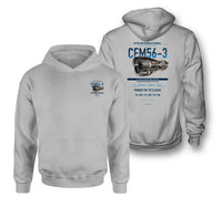 Thumbnail for CFM56-3 design on light gray hoodie
