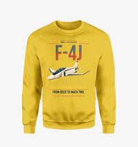 Thumbnail for F-4J Phantom II design on yellow sweatshirt